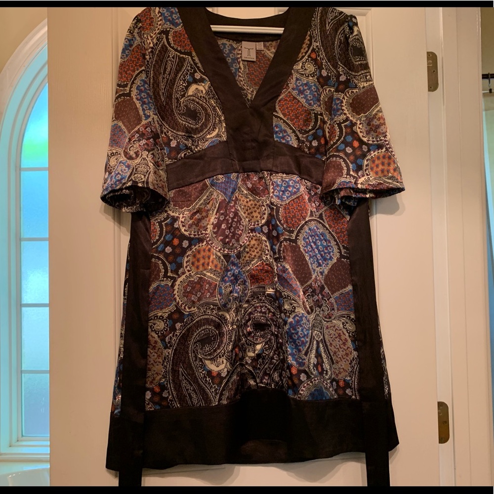 Asian Print Dress